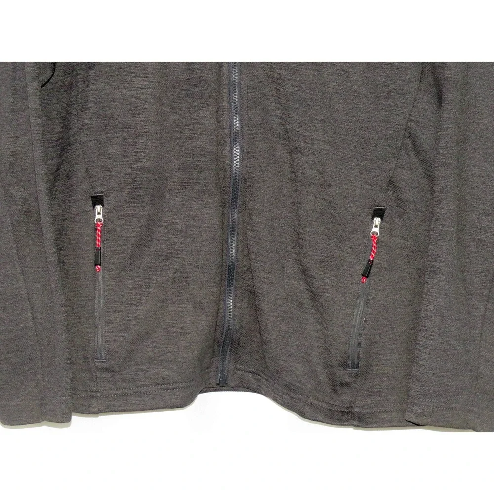 ORVIS Full Zip-Up Gray 100% Polyester‎ Casual Jacket Men's Large